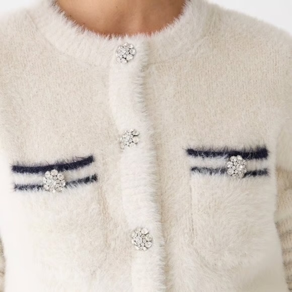 J. Crew Lady Sweater Jacket XS - Picture 2 of 13